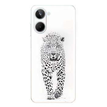 Odolné silikonové pouzdro iSaprio - White Jaguar - Realme 10