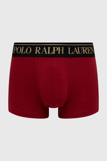 Boxerky Polo Ralph Lauren pánské, vínová barva