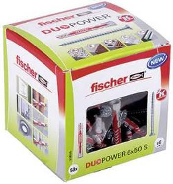 2komponentní hmoždinka Fischer DUOPOWER 6x50 S LD 538255, Vnější délka 50 mm, Vnější Ø 6 mm, 50 ks