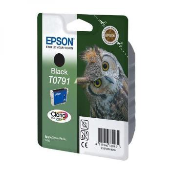 EPSON T0791 (C13T07914010) - originální cartridge, černá, 11ml