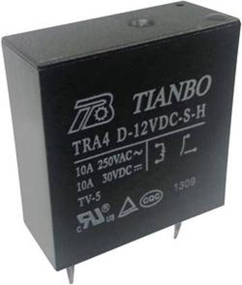 Tianbo Electronics TRA4 D-12VDC-S-H relé do DPS 12 V/DC 10 A 1 spínací kontakt 1 ks