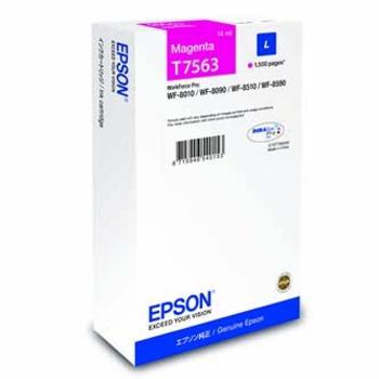 Epson T7563 T756340 purpurová (magenta) originální cartridge