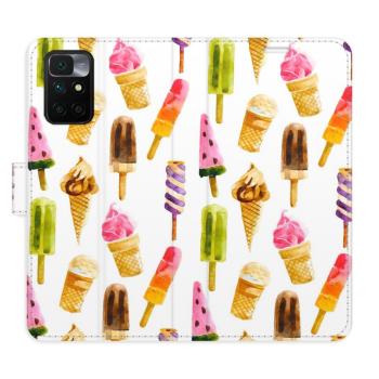 Flipové pouzdro iSaprio - Ice Cream Pattern - Xiaomi Redmi 10