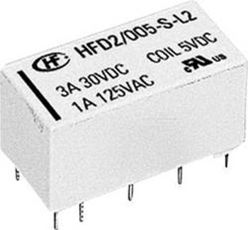 Miniaturní relé HFD2 3 A HFD2/012-S-D, 3 A , 220 V/DC/ 250 V/AC , 125 VA/ 90 W