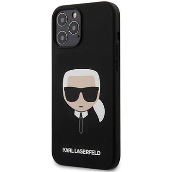 Karl Lagerfeld Head pro Apple iPhone 12 Pro Max Black (3700740482735)