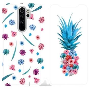 Flipové pouzdro na mobil Xiaomi Redmi Note 8 Pro - MR03S Květinový ananas (5903226984701)