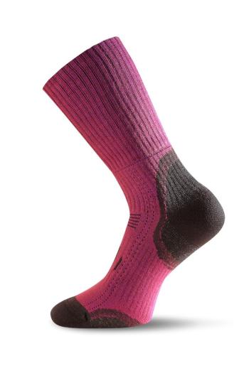 Lasting TKA 306 růžová vlněné zimní ponožky Velikost: (38-41) M ponožky