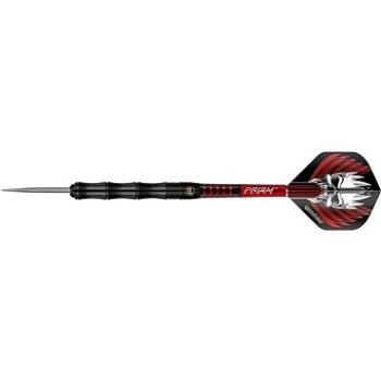 Šipky Winmau steel Mervyn King 24g, 90% wolfram, černé Onyx Grip (14714)