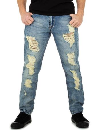 Pánské džíny modré potrhané vel. W33