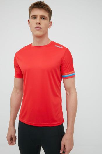 Běžecké tričko Diadora červená barva