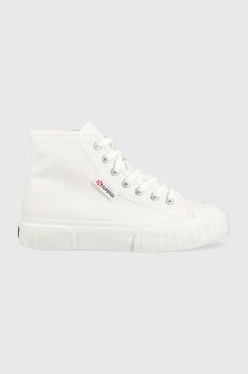 Kecky Superga dámské, bílá barva, S112I9W