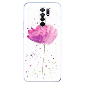 Odolné silikonové pouzdro iSaprio - Poppies - Xiaomi Redmi 9