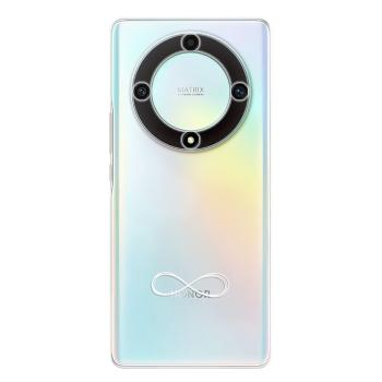 Odolné silikonové pouzdro iSaprio - čiré - Infinity - Honor Magic5 Lite 5G