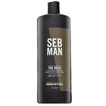 SEBASTIAN PROFESSIONAL Man The Boss Thickening Shampoo posilující šampon pro jemné vlasy 1000 ml (HSBPRMAN00MXN130312)