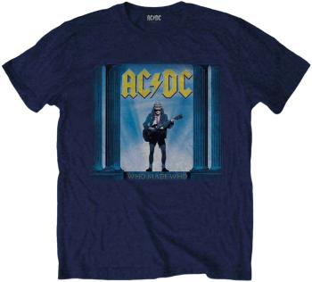 AC/DC Tričko Who Made Who Navy XL