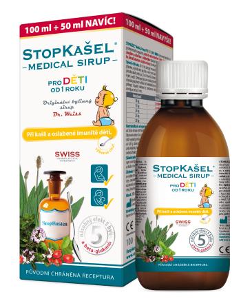 Dr.Weiss Stopkašel Medical sirup od 1 roku 150 ml