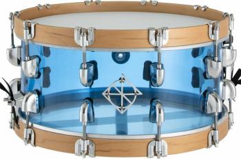 Dixon PDSCST654ACB 14" See-Through Blue Snare buben