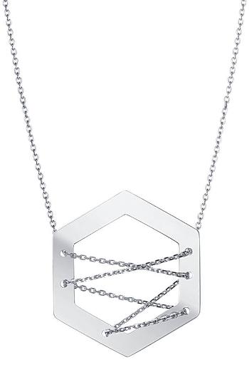 Praqia Stříbrný náhrdelník Izabel N6281_RH