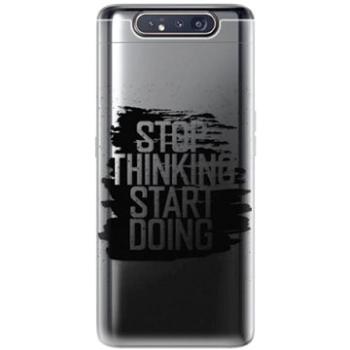 iSaprio Start Doing - black pro Samsung Galaxy A80 (stadob-TPU2_GalA80)