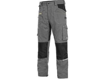 Kalhoty CXS STRETCH, pánské, šedo-černé, vel. 58
