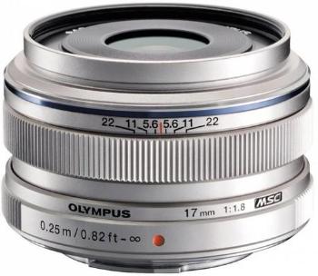 Objektiv Olympus M.ZUIKO 17 mm f/1.8 silver
