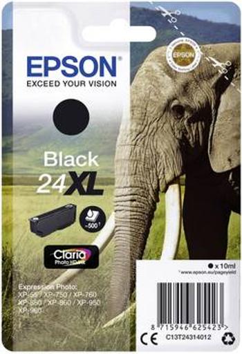 Epson Ink T2431, 24XL originál černá C13T24314012