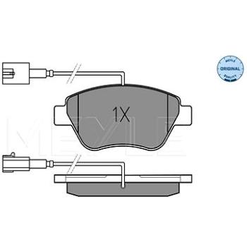 MEYLE Brzdové destičky přední (0252370517/W)