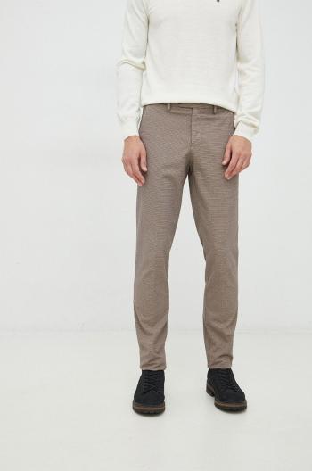 Kalhoty Manuel Ritz pánské, béžová barva, jednoduché