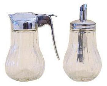 TORO Cukřenka a mlékovka sklo 200 ml 9, 8 x 6, 7 cm