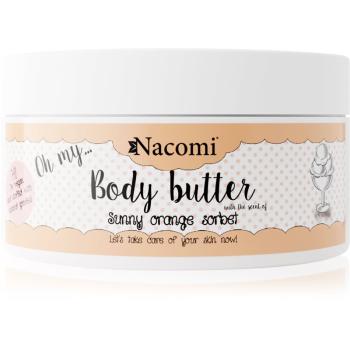 Nacomi Oh my... Sunny Orange Sorbet vyživující tělové máslo 100 ml