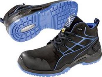 Bezpečnostní obuv ESD S3 PUMA Safety Krypton Blue Mid 634200-46, vel.: 46, černá, modrá, 1 pár