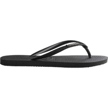 HAVAIANAS SLIM GLITTER Dámské žabky, černá, velikost