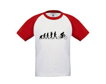 Dětské tričko baseball Evolution Bicycle