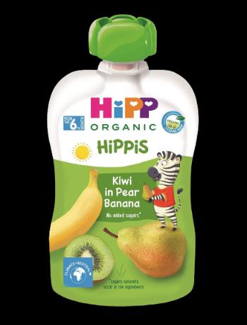 HiPP BIO Hippis 100% ovoce Hruška-Banán-Kiwi 100 g