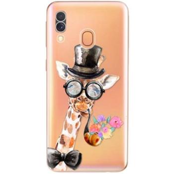 iSaprio Sir Giraffe pro Samsung Galaxy A40 (sirgi-TPU2-A40)