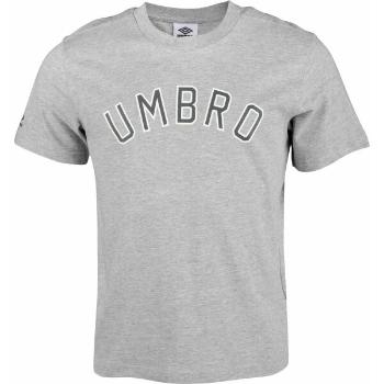 Umbro COLLEGIATE GRAPHIC TEE Pánské triko, šedá, velikost M