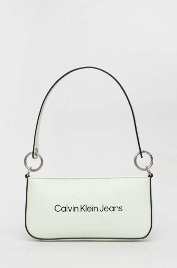 Kabelka Calvin Klein Jeans zelená barva, K60K610679