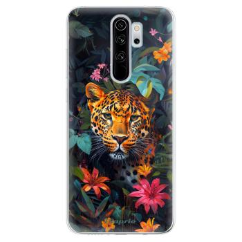 Odolné silikonové pouzdro iSaprio - Flower Jaguar - Xiaomi Redmi Note 8 Pro