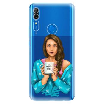 Odolné silikonové pouzdro iSaprio - Coffe Now - Brunette - Huawei P Smart Z