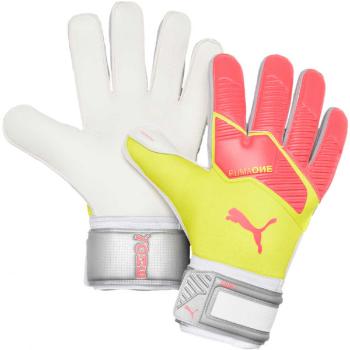 Puma ONE GRIP 1 RC Pánské fotbalové rukavice, růžová, velikost 8