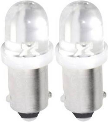 LED žárovka Eufab, 13280, 12 V, BA9s, bílá, 2 ks