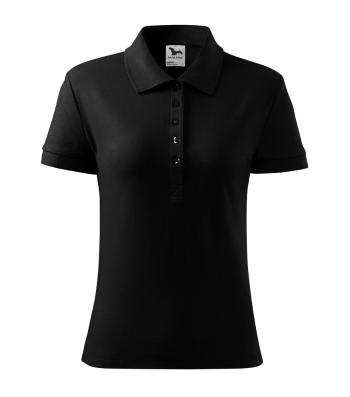 MALFINI Dámská polokošile Cotton Heavy - Černá | XL