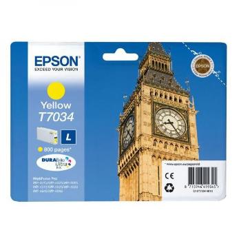 EPSON T7034 (C13T70344010) - originální cartridge, žlutá, 800 stran