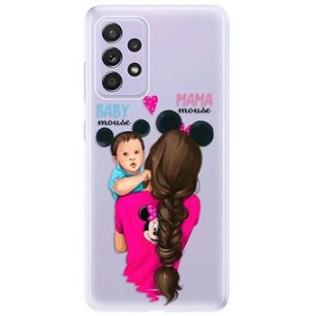 iSaprio Mama Mouse Brunette and Boy pro Samsung Galaxy A52/ A52 5G/ A52s (mmbruboy-TPU3-A52)