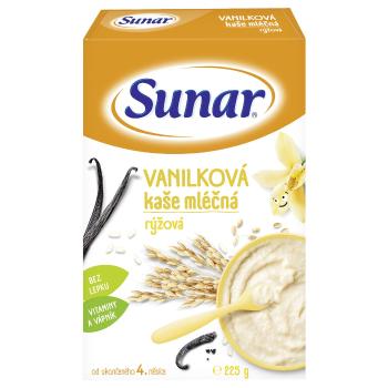 Sunar Mléčná kaše vanilková rýžová 225 g
