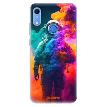 Odolné silikonové pouzdro iSaprio - Astronaut in Colors - Huawei Y6s