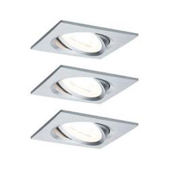 Vestavné svítidlo - LED Paulmann Nova 93456 LED, 19.5 W, sada 3 ks, hliník