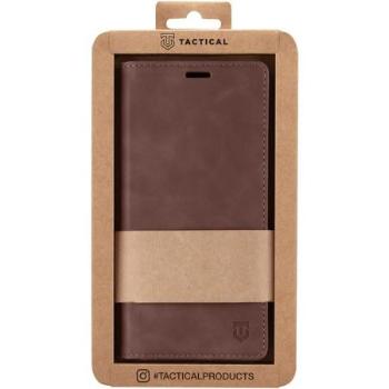 Tactical Xproof PU Kožené Book Pouzdro pro Samsung Galaxy A02s Mud Brown