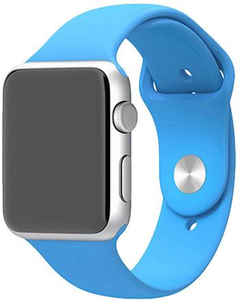 4wrist Silikonový řemínek pro Apple Watch - Světle modrý 38/40/41 mm - S/M
