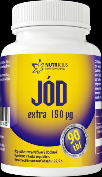 Nutricius Jód Extra 150mcg 90 tablet